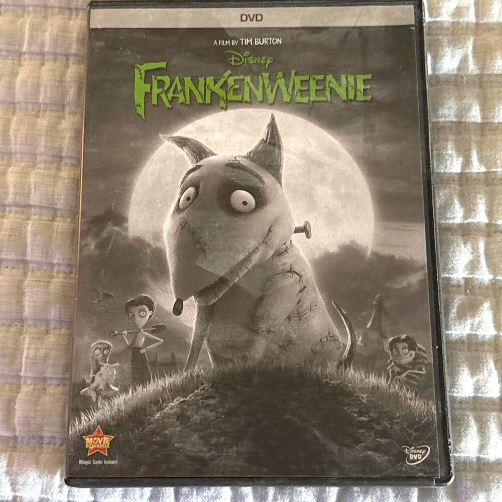 Frankenweenie Disney DVD